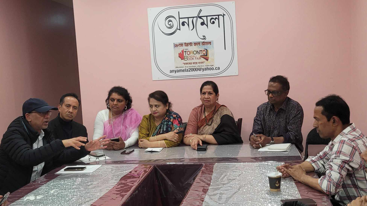 টরন্টোতে ১ জুন বাংলা বইমেলা